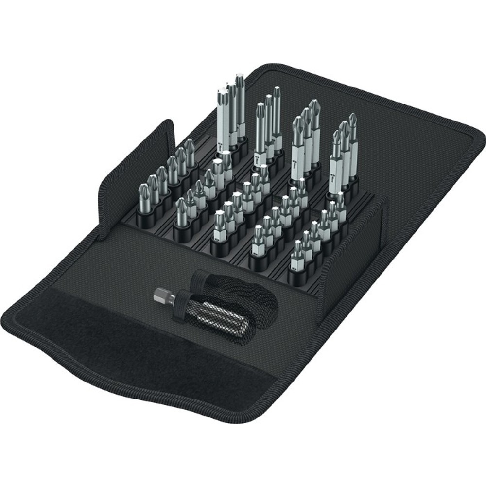 Illustration du produit: Assortiment d'embouts Bit-Safe 43 Universal 1 43 pièces PH/PZD/TX WERA