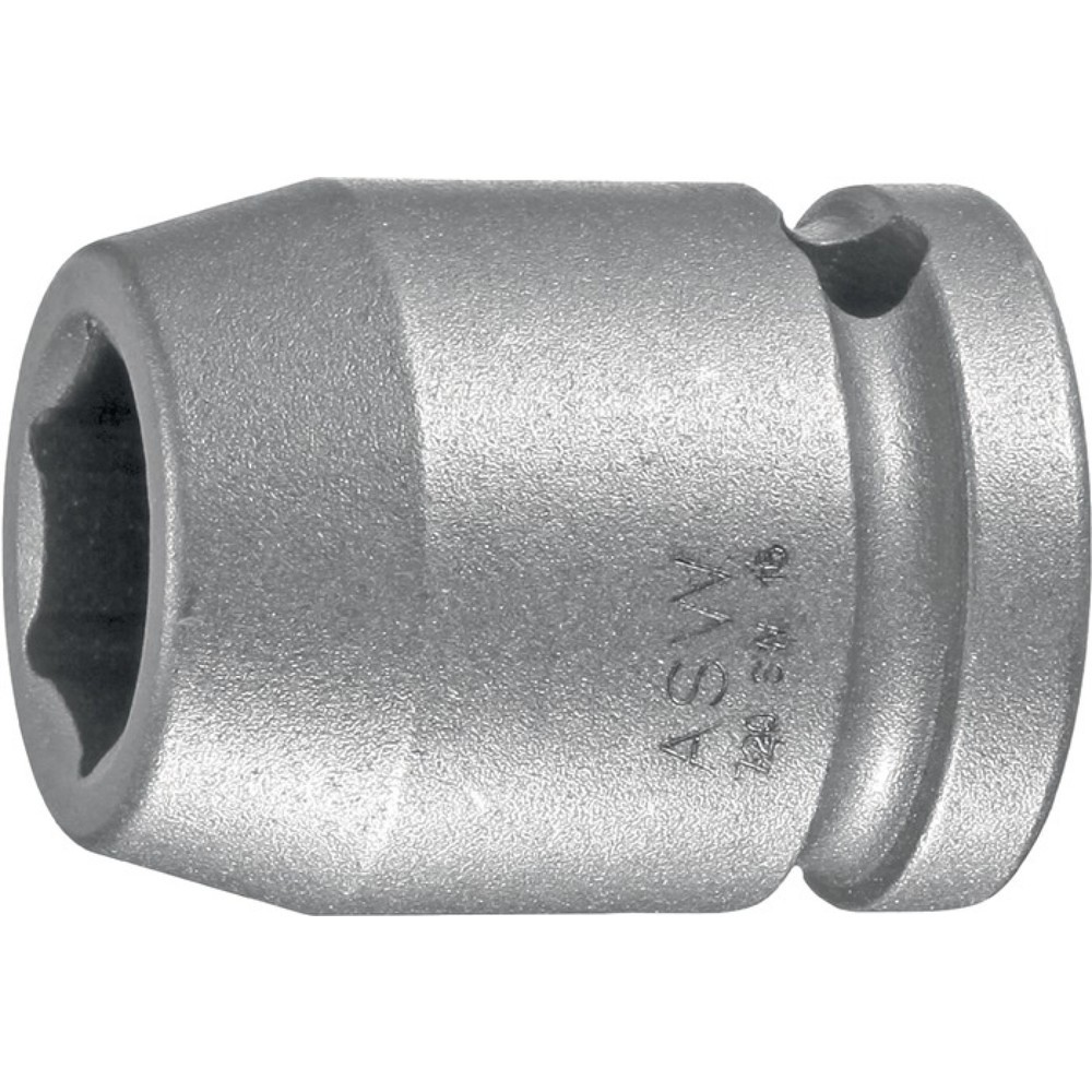 Produktabbildung: ASW Kraftschraubersteckschlüsseleinsatz 720 1/2 Zoll 6KT SW 17mm L.38mm