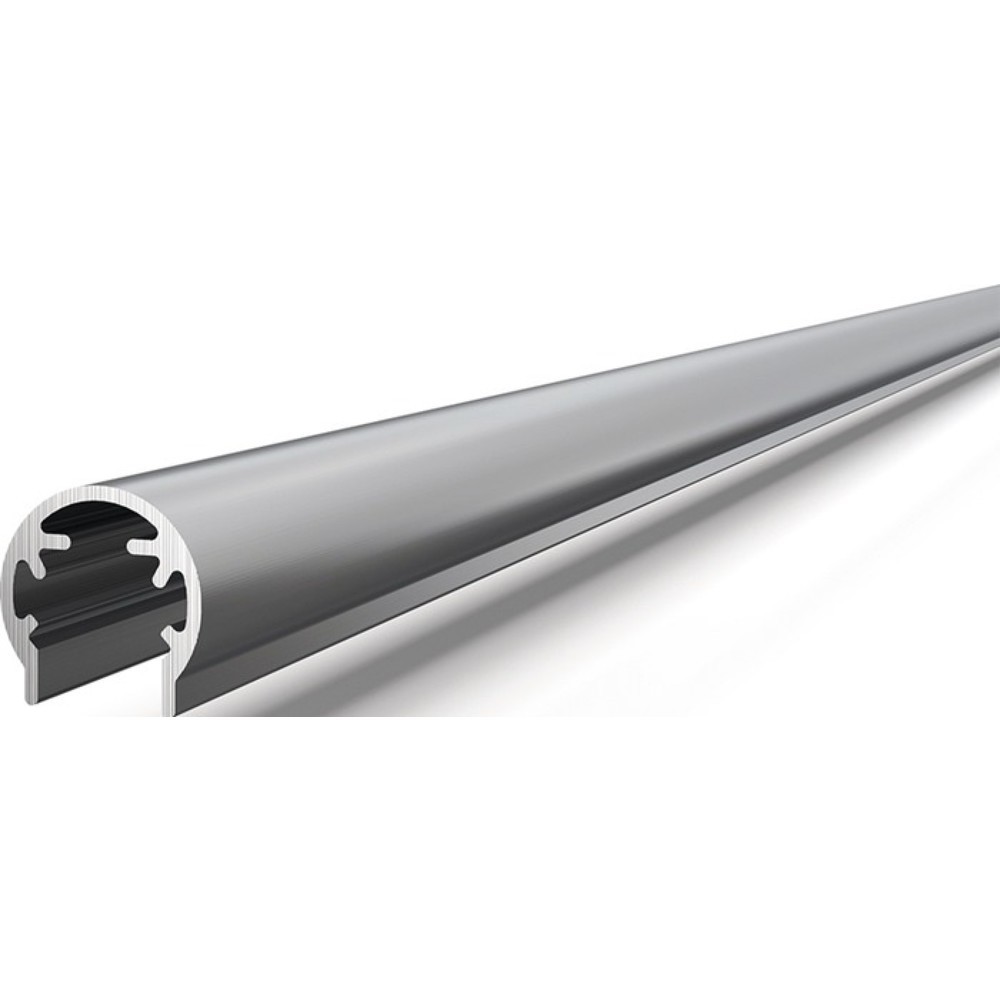 Illustration du produit: ATHMER Fingerschutzprofil BS-BU-18K+ Länge 1980 mm, silberfarben eloxiert, Bandseite Band-Ø 18 mm