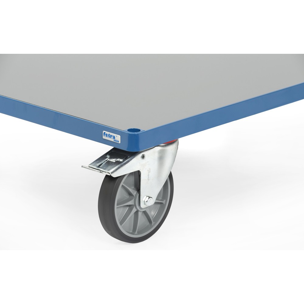 Produktabbildung: Aufpreis für fetra® Ladefläche mit Hart-PVC-Platte Nutzbreite 500 mm Nutzlänge 850 mm