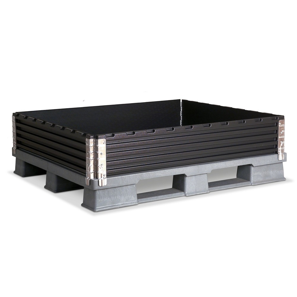 Produktabbildung: Aufsatzrahmen aus Kunststoff, BxT 1.200 x 800 mm, 4 Scharniere