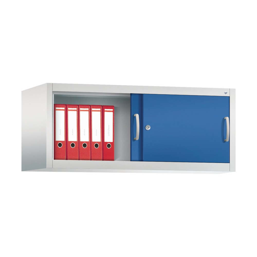 Produktabbildung Nr. 3: Aufsatzschrank für C+P Werkstatt-Schiebetürenschrank, Höhe 500 mm