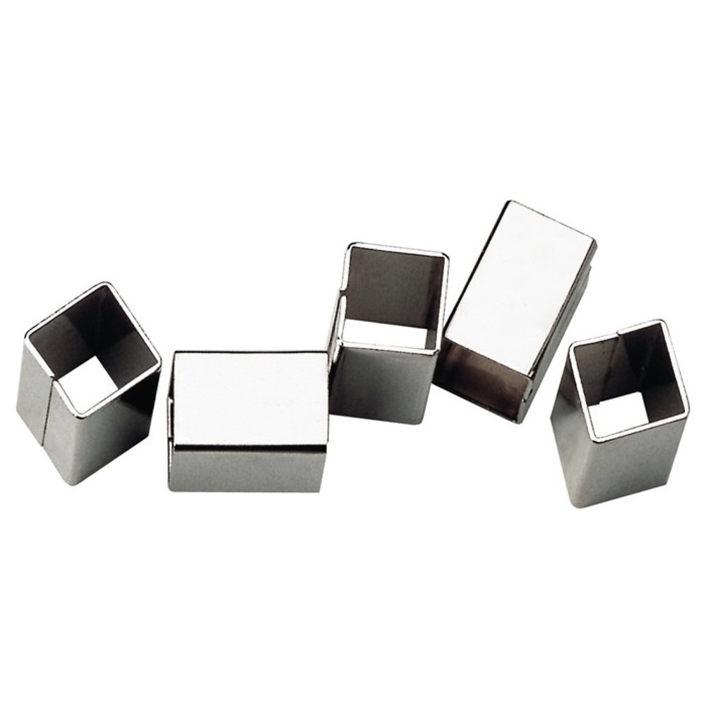 Produktabbildung: EDI Ausgleichshülse Metall, von 9 auf 10 mm, f. Vierkantstift, Länge 30 mm