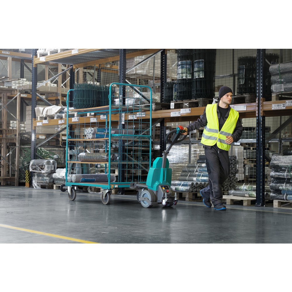 Produktabbildung Nr. 3: Elektro-Schlepper Ameise® TTE 1.0 -  inkl. Kupplung für LKE-Anhänger, spurtreu