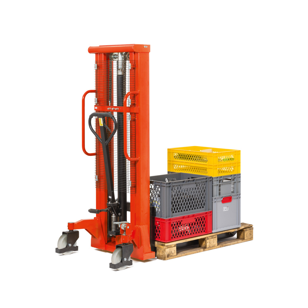 Produktabbildung Nr. 5: Hydraulik-Stapler BASIC PSM 1.0 mit Zweifach-Teleskop-Hubgerüst, Hubhöhe 2.500 mm, Tragfähigkeit 1.000 kg
