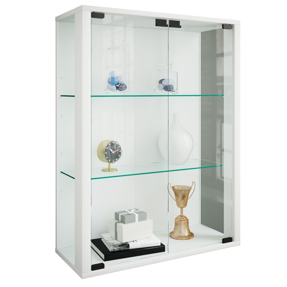 Produktabbildung Nr. 1: VCM Wandvitrine Udina, weiss