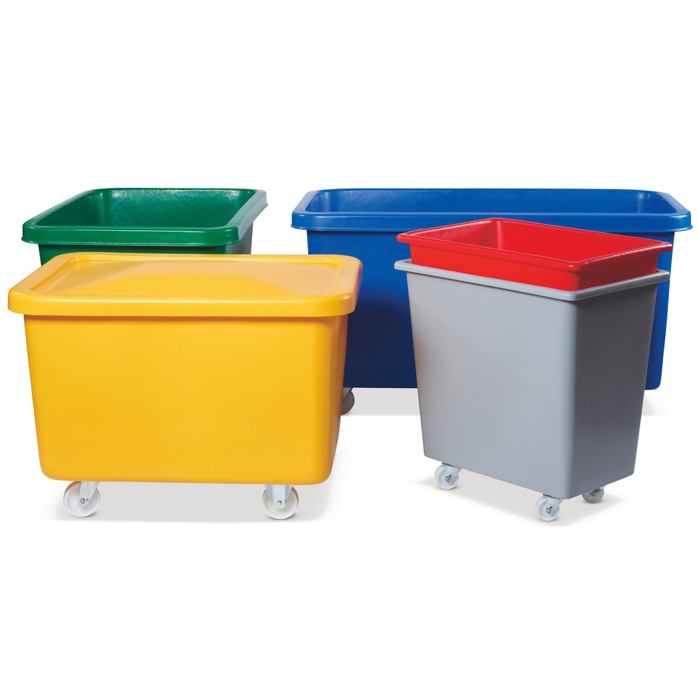 Produktabbildung Nr. 2: Conteneur à roulettes BASIC, l x P 660 x 432 mm, bleu