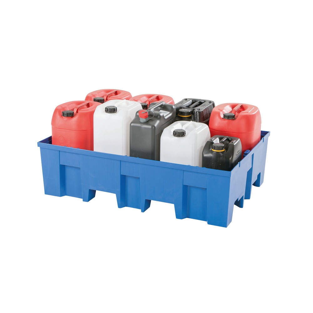 Produktabbildung Nr. 2: Bac collecteur asecos® en PE, 1x 200 l, HxIxP 350 x 865 x 1 245 mm, sans grille