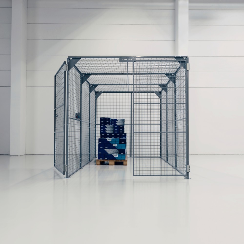 Produktabbildung Nr. 2: Bac de rangement TROAX®, peint, hxlxP 2.200 x 2.200 x 1.200 mm