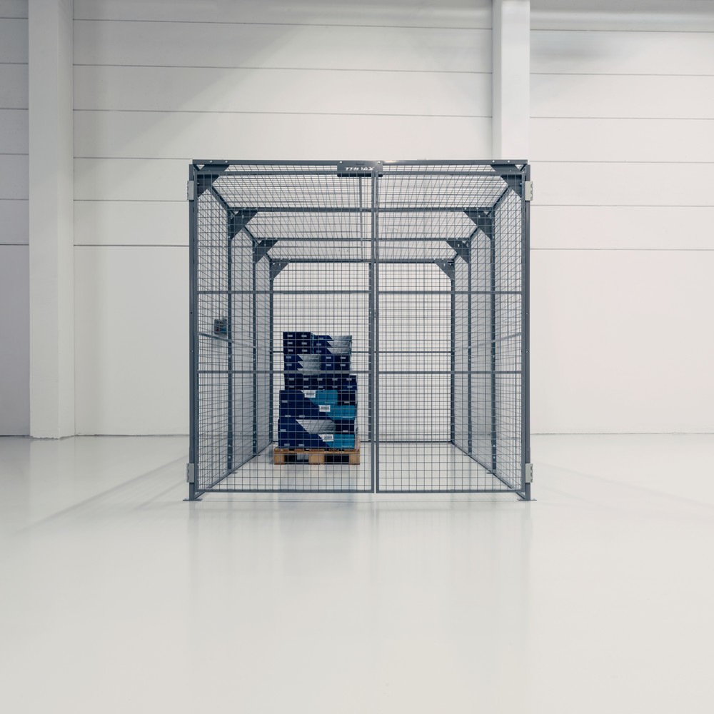 Produktabbildung Nr. 3: Bac de rangement TROAX®, peint, hxlxP 2.200 x 2.200 x 1.200 mm