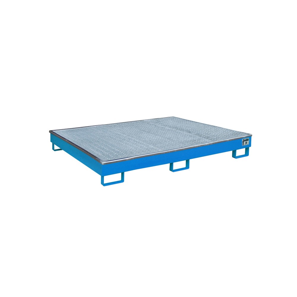 Illustration du produit: Bac de rayonnage Bauer® avec insert PE RW-GR 1800 PE, peint, bleu clair