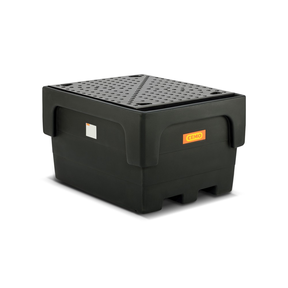 Illustration du produit: Cuves en PE pour 1 IBC, avec plaque perforée en PE