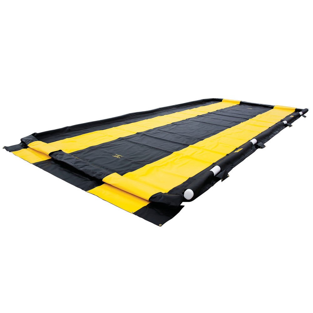 Illustration du produit: Bac de rétention Justrite QuickBerm®, praticable, capacité 2 840 l