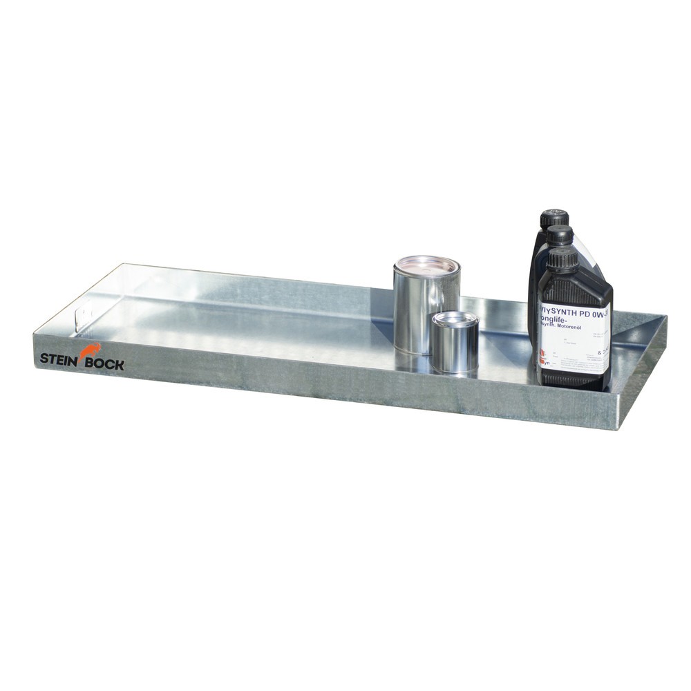Produktabbildung Nr. 2: Bac de rétention pour petits bidons, en acier, HxlxP 60 x 370 x 940 mm