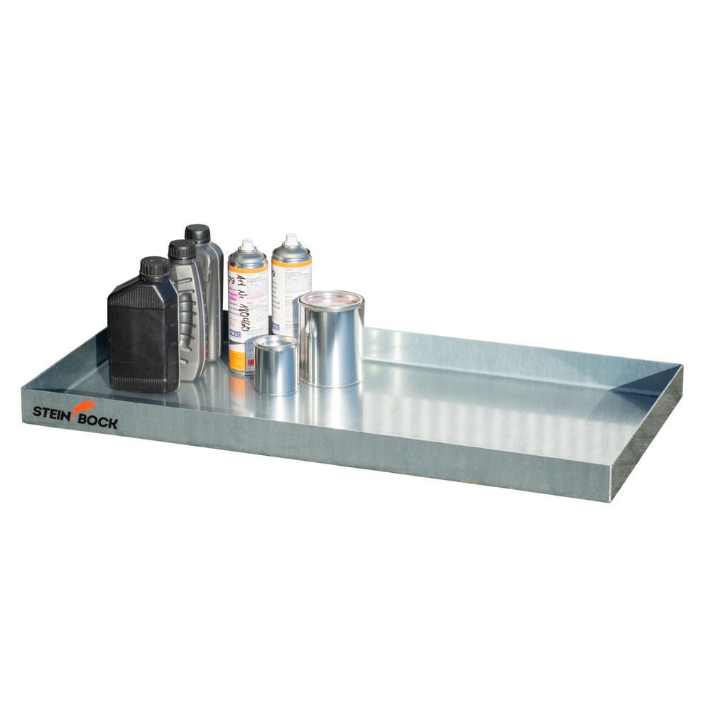 Produktabbildung Nr. 2: Bac de rétention pour petits bidons, en acier, HxlxP 60 x 470 x 940 mm
