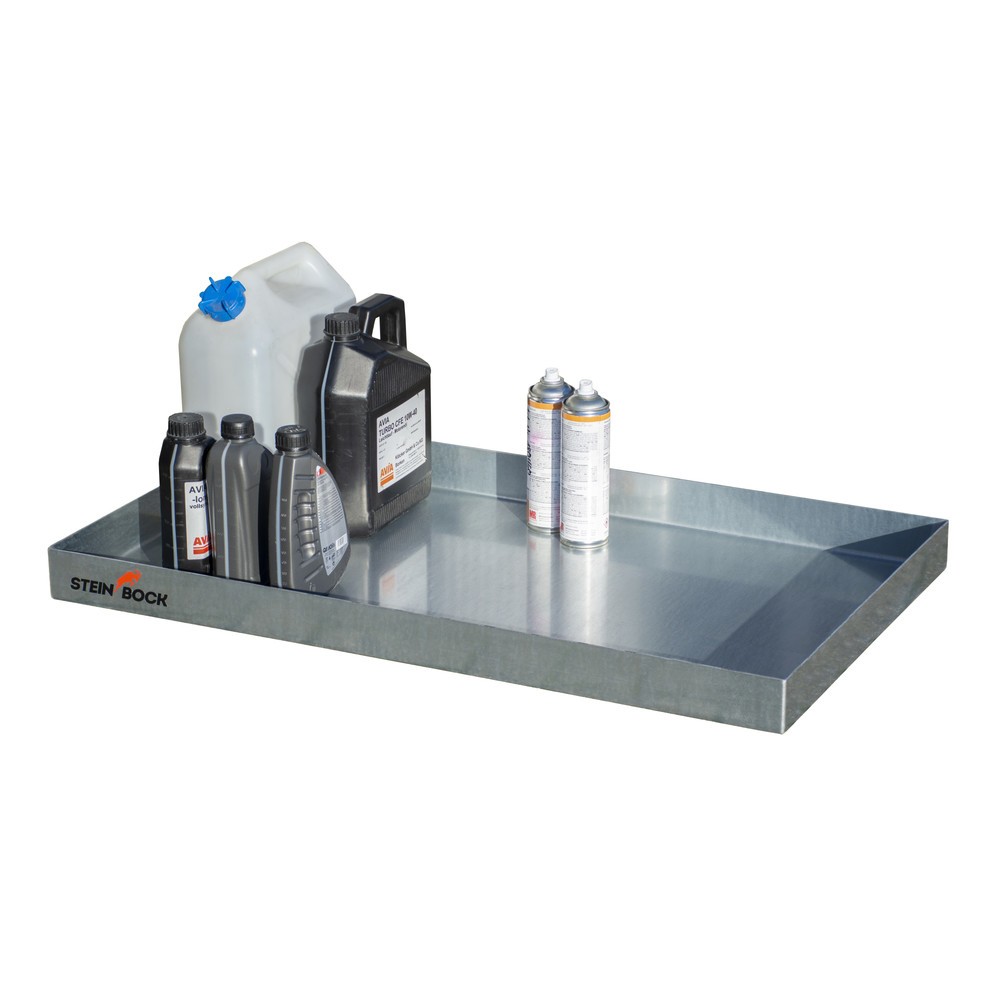 Produktabbildung Nr. 2: Bac de rétention pour petits bidons, en acier, HxlxP 70 x 600 x 1 000 mm