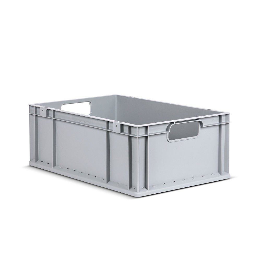 Produktabbildung Nr. 1: Bac empilable norme Europe, avec ouvertures grises en guise de poignées, 44 litres, 4 pces/UV