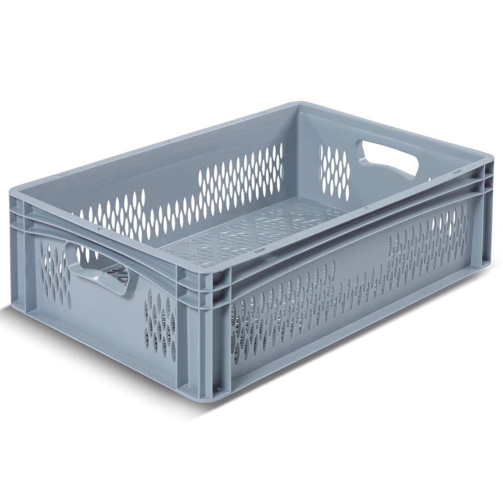 Produktabbildung Nr. 1: Bac Euro empilable BASIC, parois + fond perforés, 35,6 litres