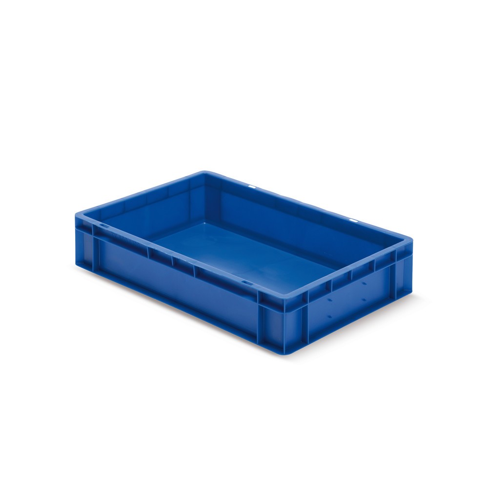 Produktabbildung Nr. 1: Bac Euro empilable, parois + fond fermés, 22 litres, bleu