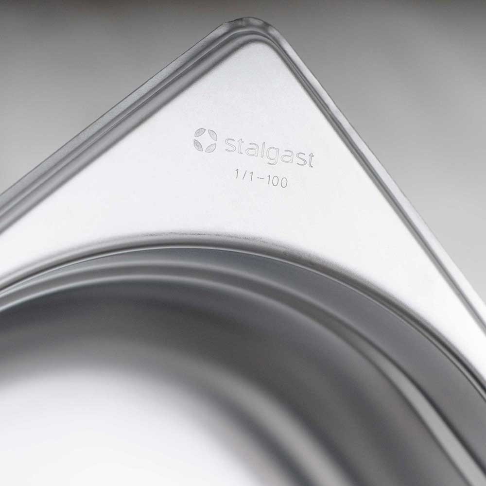 Produktabbildung Nr. 2: Bac Gastronorm Stalgast série STANDARD, GN 2/3 (100 mm)