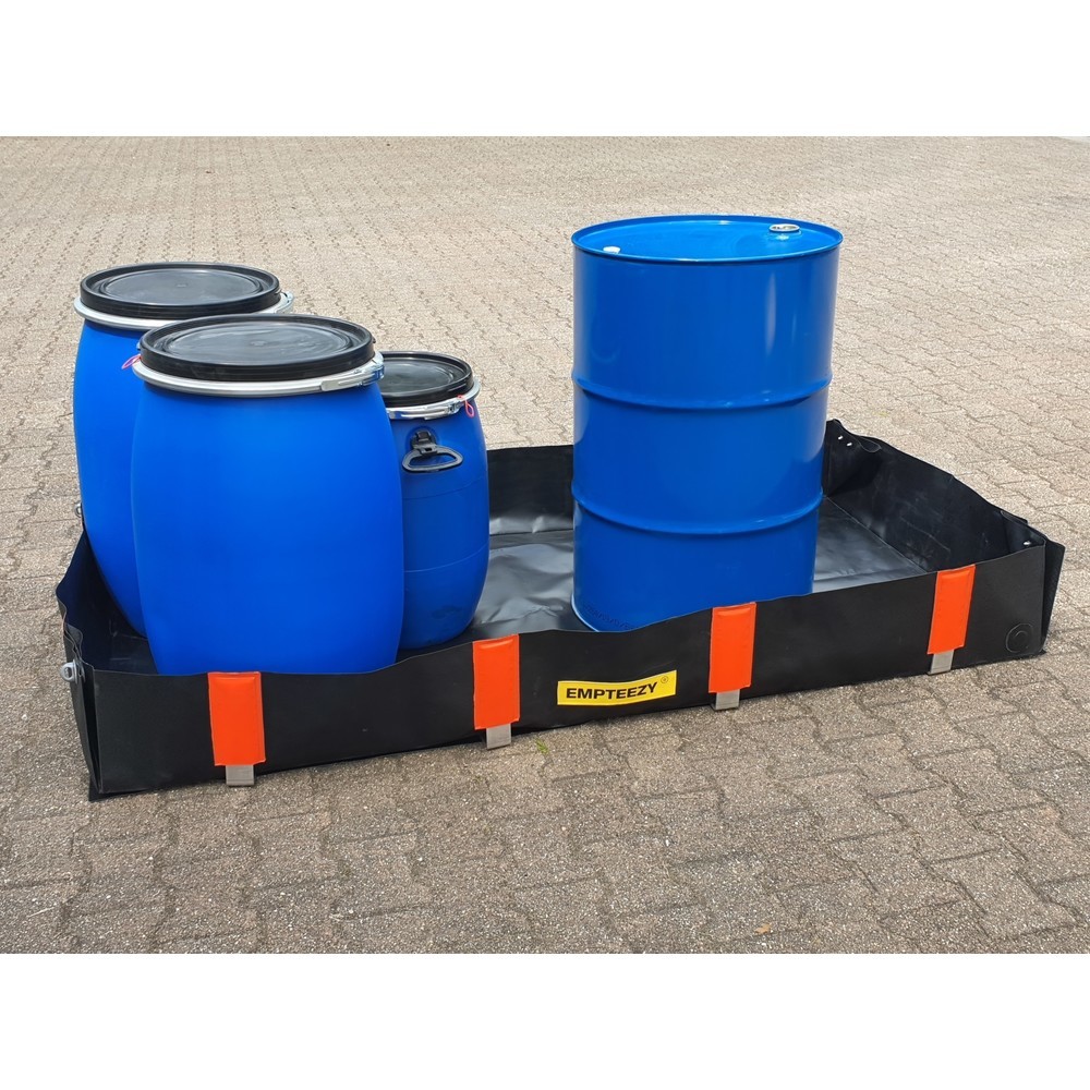 Produktabbildung Nr. 3: Bac pliable en PVC, pour 2x fût de 200 litres, capacité 500 l