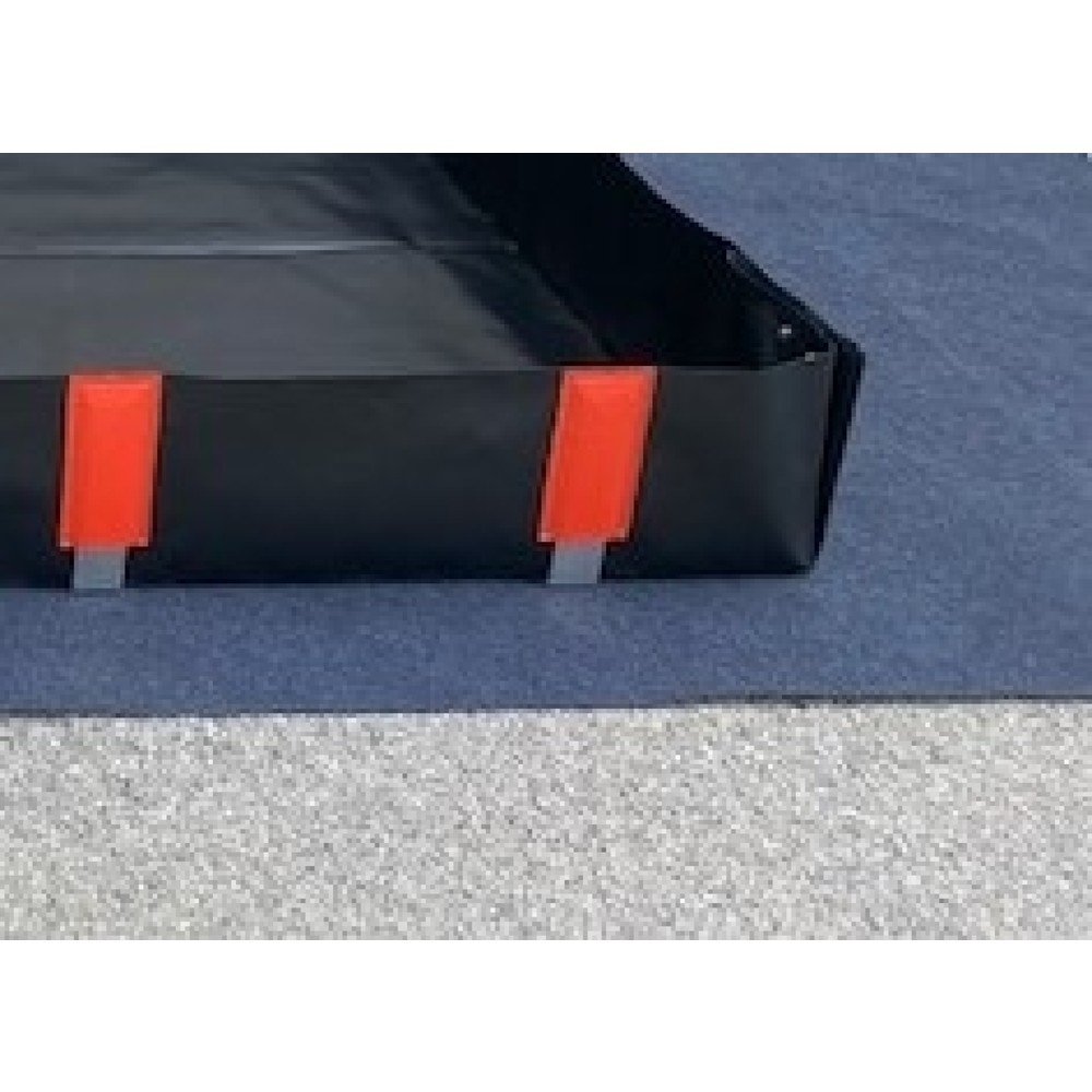 Produktabbildung Nr. 2: Bac pliable en PVC, pour 8x fûts de 200 litres ou 2x IBC, capacité 937 l