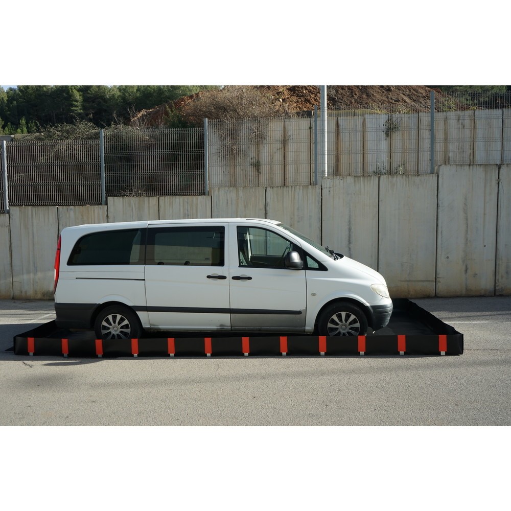 Produktabbildung Nr. 3: Bac pliable en PVC, pour 8 palettes (32 fûts ou 8 IBC), capacité 3.750 l