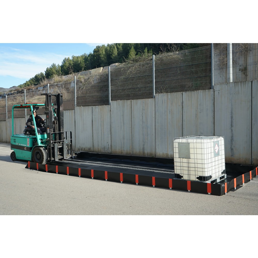 Produktabbildung Nr. 2: Bac pliable en PVC, pour 1x conteneur ISO 20', capacité 4.375 l