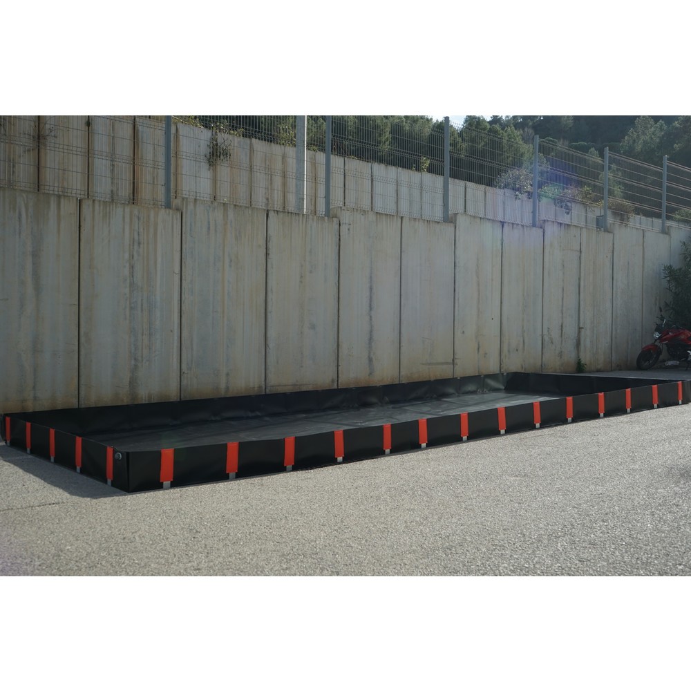 Produktabbildung Nr. 1: Bac pliable en PVC, pour 1x conteneur ISO 20', capacité 4.375 l