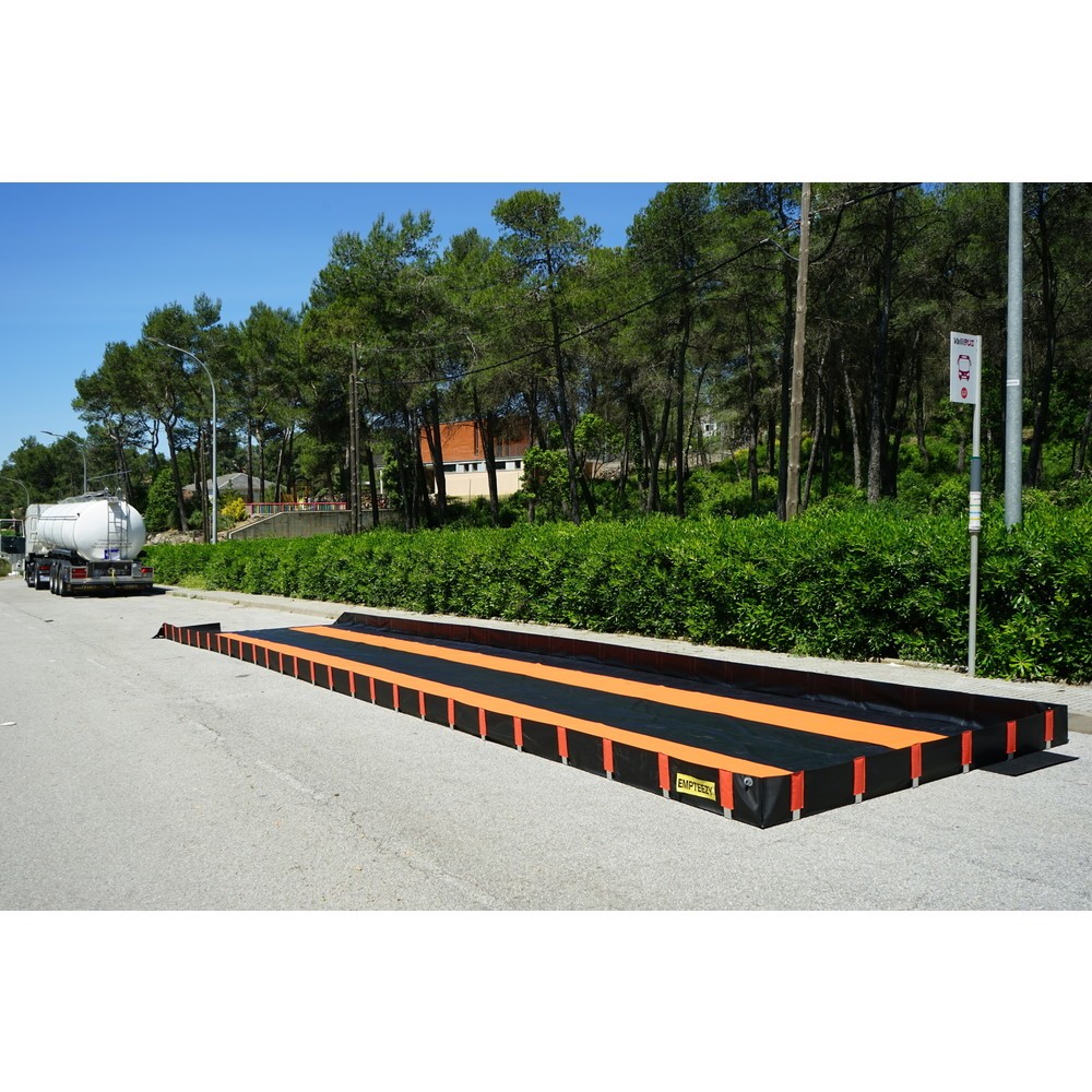 Produktabbildung Nr. 1: Bac pliable en PVC, pour 1x conteneur ISO 40', capacité 9.750 l