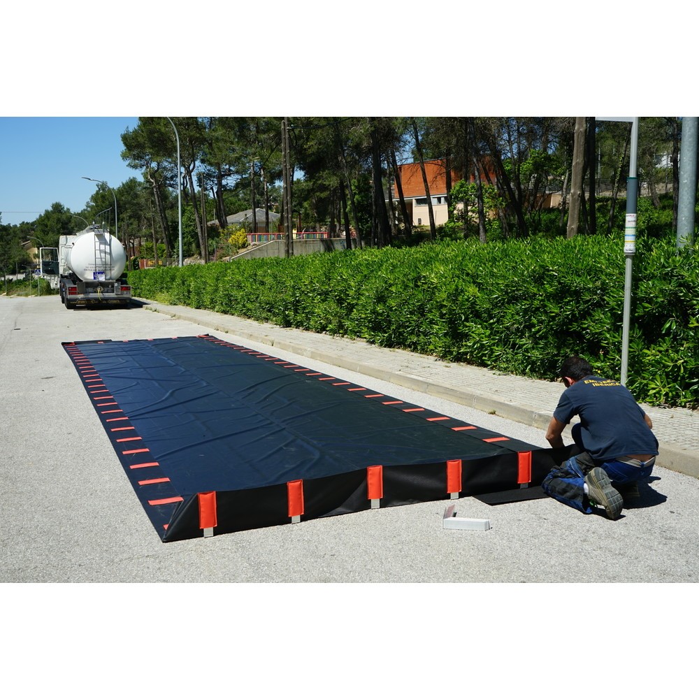 Produktabbildung Nr. 2: Bac pliable en PVC, pour 1x conteneur ISO 40', capacité 9.750 l