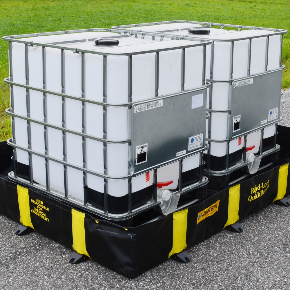 Produktabbildung Nr. 2: Bac pliable Justrite QuickBerm®, capacité 1 344 l