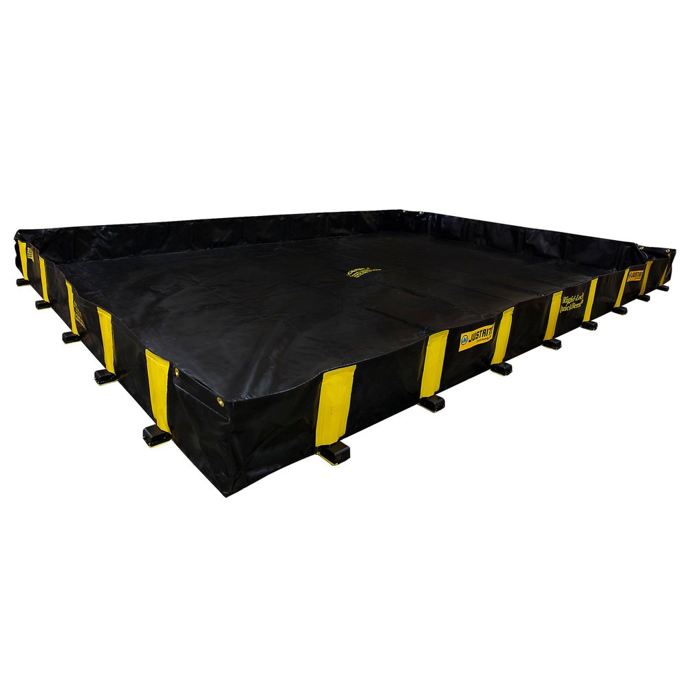 Illustration du produit: Bac pliable Justrite QuickBerm®, capacité 5 432 l