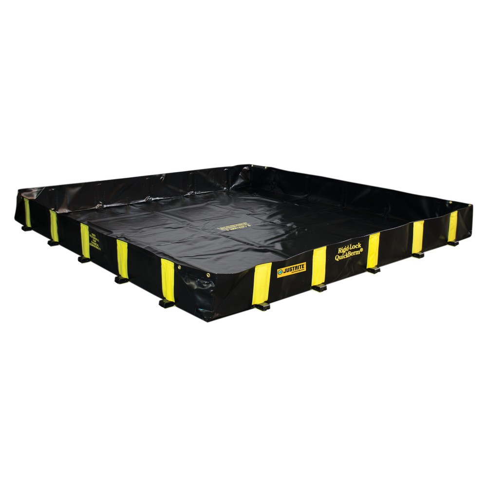Illustration du produit: Bac pliable Justrite QuickBerm® Plus, capacité 2 252 l