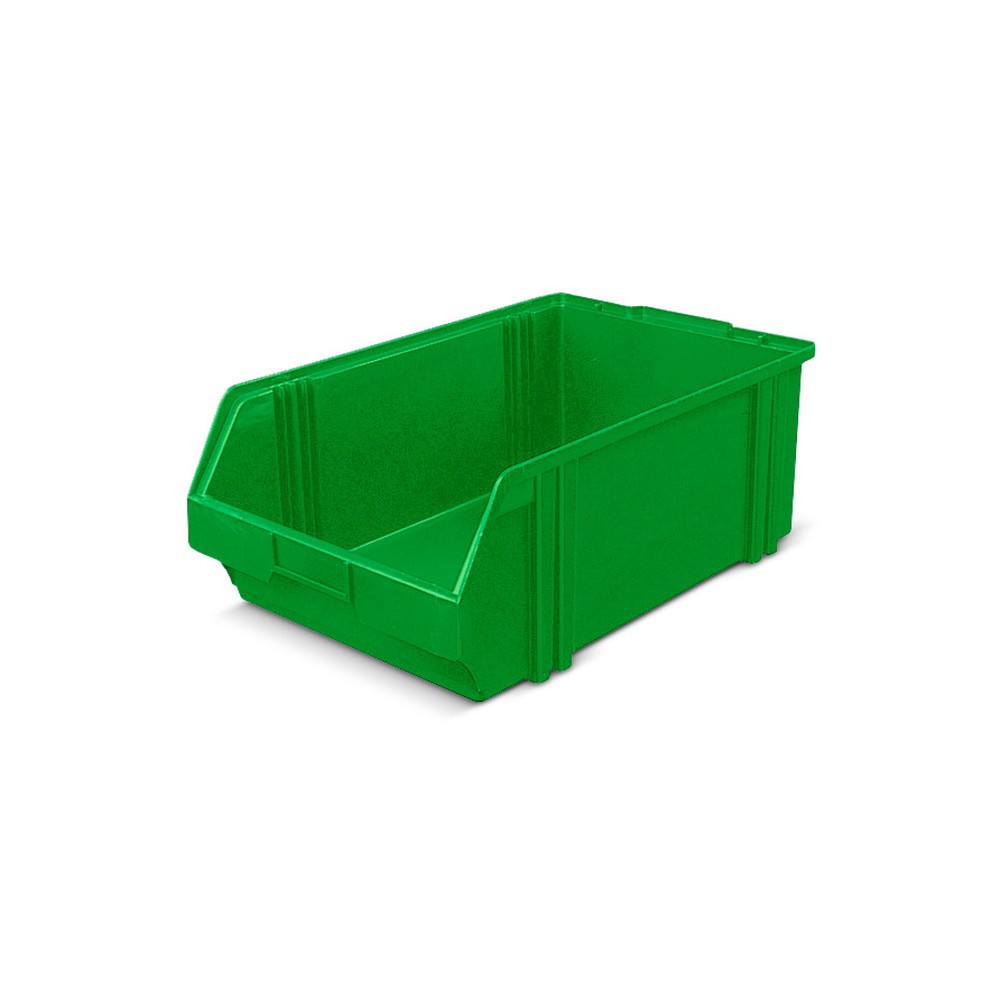 Illustration du produit: Bacs à bec en polystyrol, H x l x P 180 x 300 x 500 mm, vert