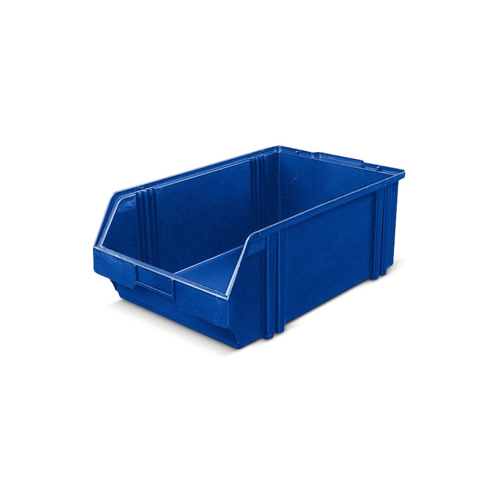 Illustration du produit: Bacs à bec en polystyrol, H x l x P 180 x 300 x 500 mm, bleu