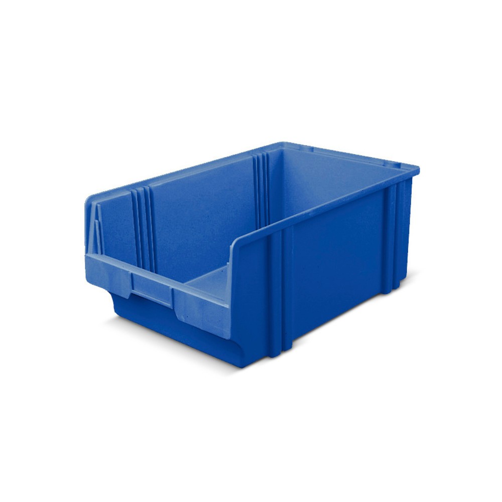 Illustration du produit: Bacs à bec en polystyrol, H x l x P 200 x 300 x 500 mm, bleu