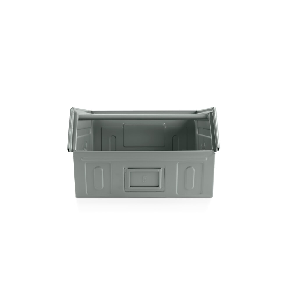 Produktabbildung Nr. 3: Bac à bec tôle d’acier, H x l x P 300 x 450 x 700 mm, petit gris