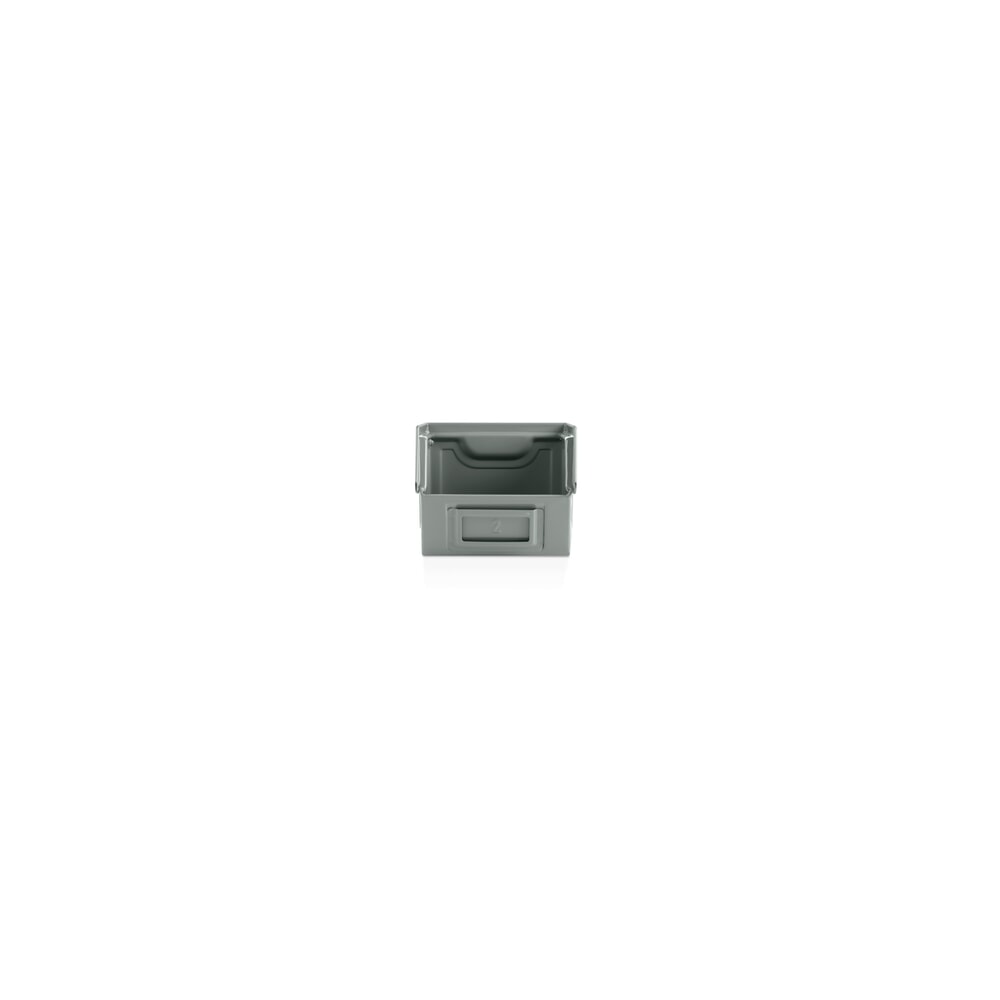 Produktabbildung Nr. 3: Bac à bec tôle d’acier, H x l x P 130 x 140 x 230 mm, petit gris