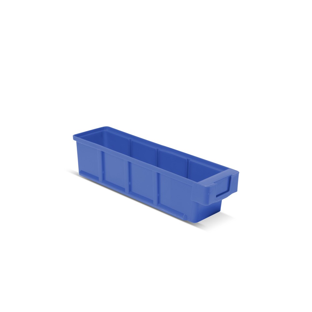 Produktabbildung Nr. 1: Bacs de rayonnage sans fenêtre de visualisation, lxP 93 x 300 mm, bleu