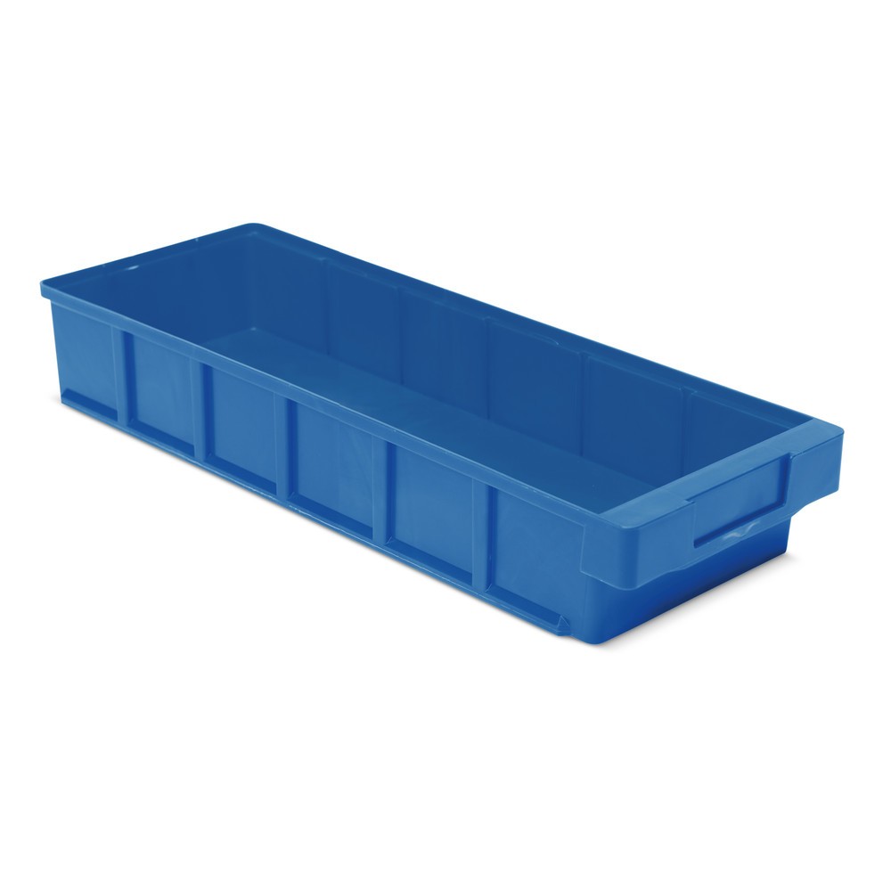 Produktabbildung Nr. 1: Bacs de rayonnage sans fenêtre de visualisation, lxP 186 x 500 mm, bleu