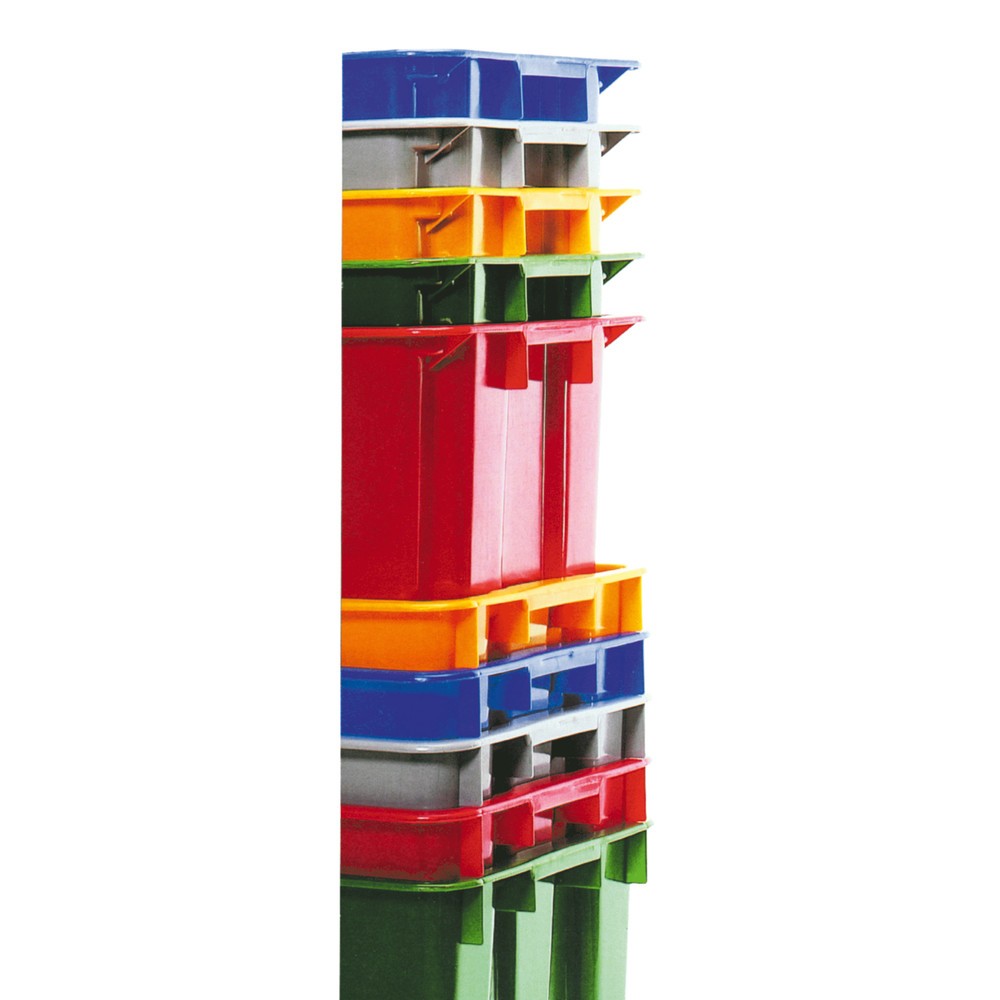 Produktabbildung Nr. 2: Bacs emboîtables et empilables en polypropylène, 45 litres, vert