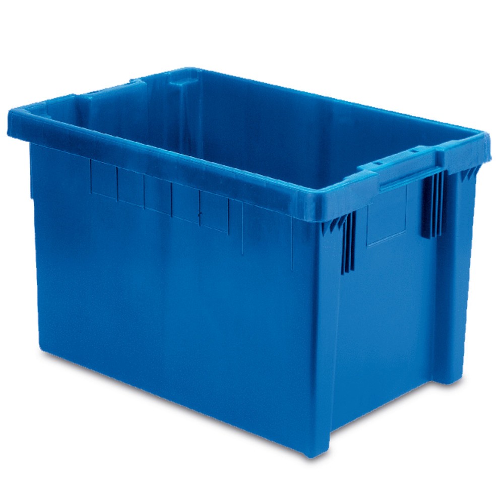 Produktabbildung Nr. 4: Bacs emboîtables et empilables en polypropylène, 45 litres, vert