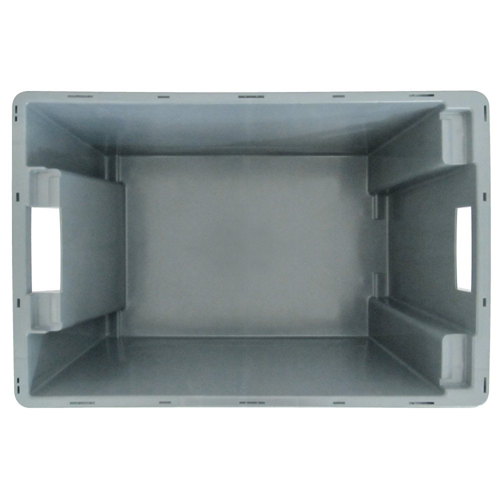 Produktabbildung Nr. 4: Bacs emboîtables et empilables, parois + fond fermés, 70 litres, blanc