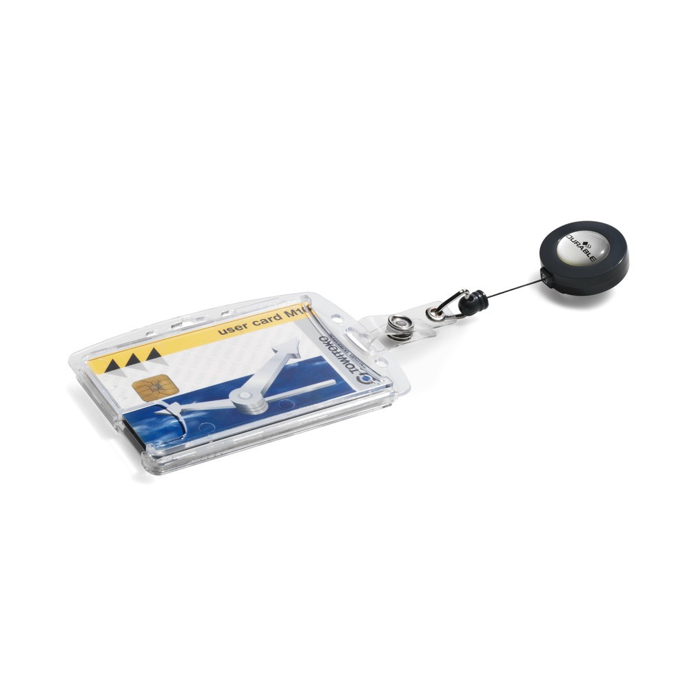 Produktabbildung Nr. 3: Porte-badge enrouleur DURABLE pour 1 carte d’entreprise