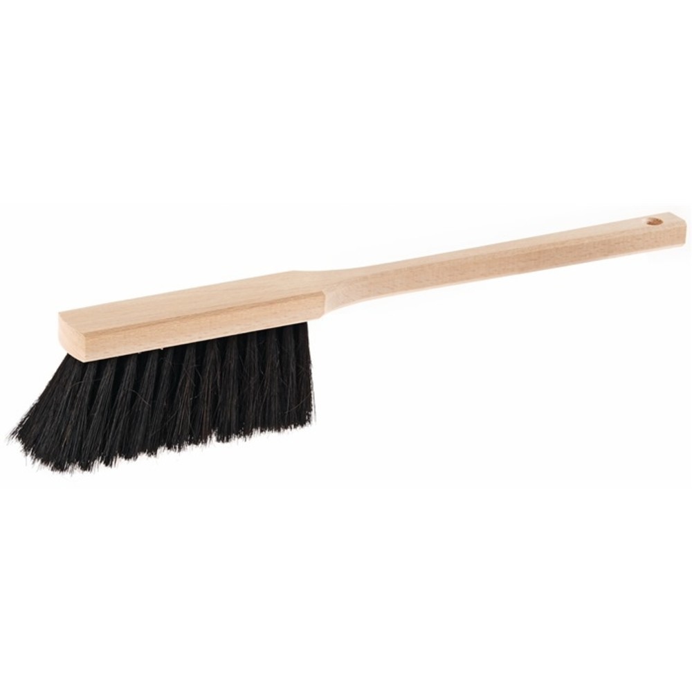 N° de l'image du produit 2 : Balayette poil de cheval longueur 450 mm avec dos en bois SOREX