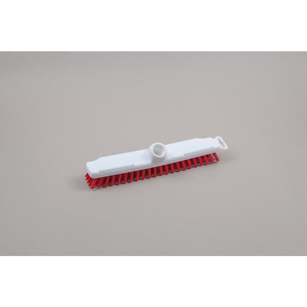Illustration du produit: Balai-brosse hygiénique, plastique, filet allemand, poils en polyester 0,50, dur, 280 mm, rouge