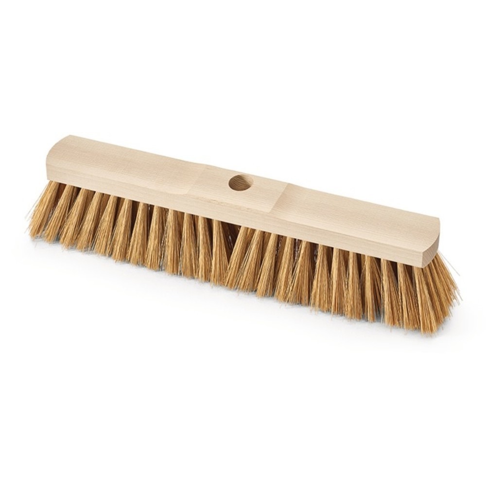Produktabbildung Nr. 2: Balais fibre synthétique poly-coco L. 400 mm Corps en hêtre avec trou d’emmanche