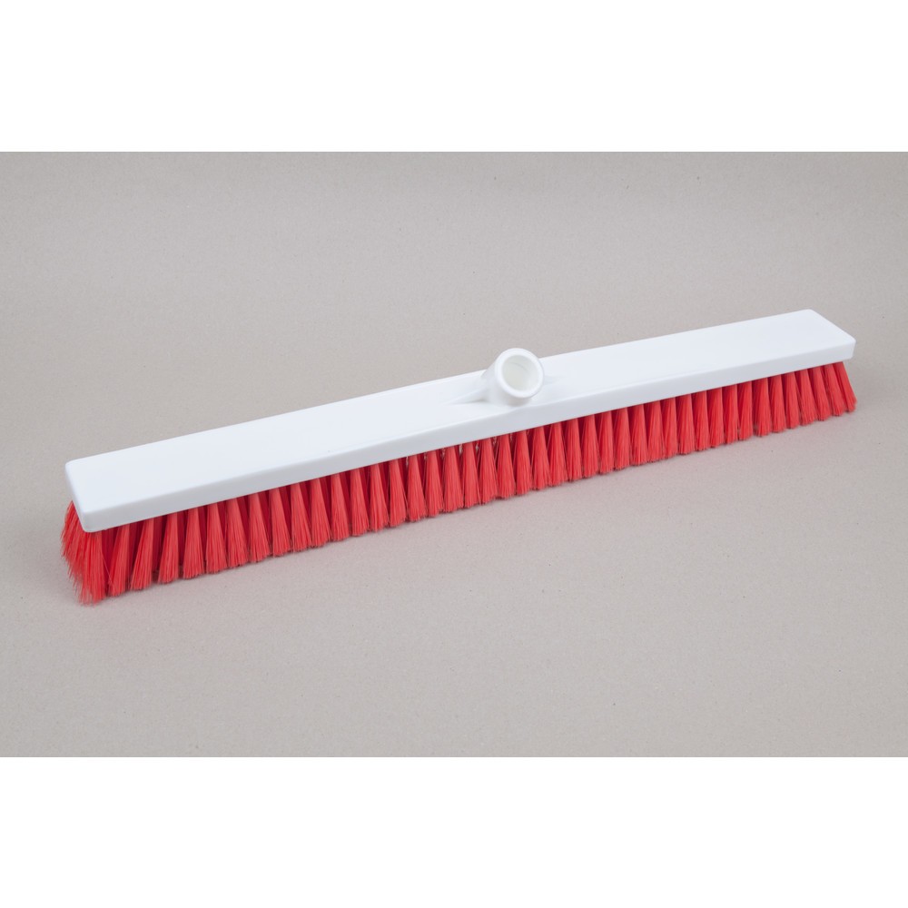Illustration du produit: Balai de salle hygiénique, plastique, filet alld, poils en polyester 0,25, doux, 600 mm, rouge