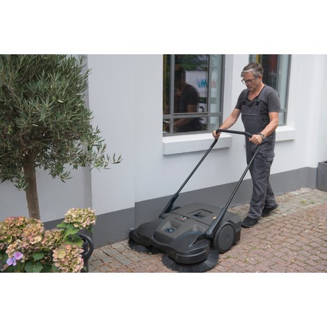 N° de l'image du produit 7 : Balayeuse Steinbock® Turbo Premium, manuelle, largeur de balayage 970 mm, RAL 7016 gris anthracite